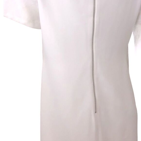 NWT Julia Jordan White Sheath Dress w/Chain Detail - Picture 6 of 6